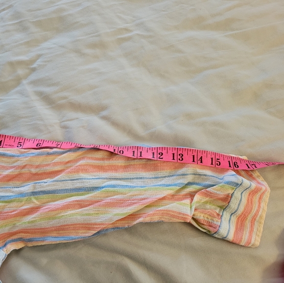 Colorful vertical stripes dress perfect for summer - Picture 3 of 6